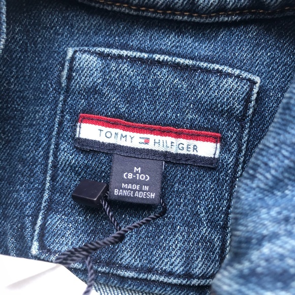 NWT Tommy Hilfiger Kids Jean Jacket - Picture 5 of 7